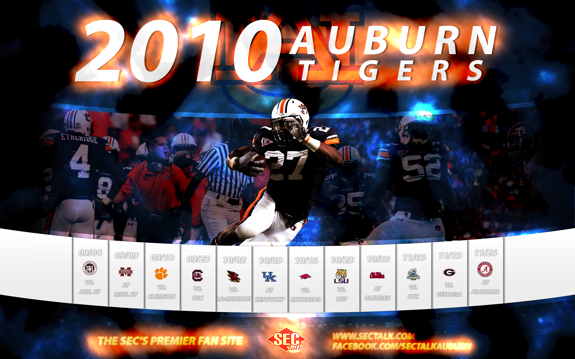 Auburn Tigers Wallpaper - HD Wallpaper 