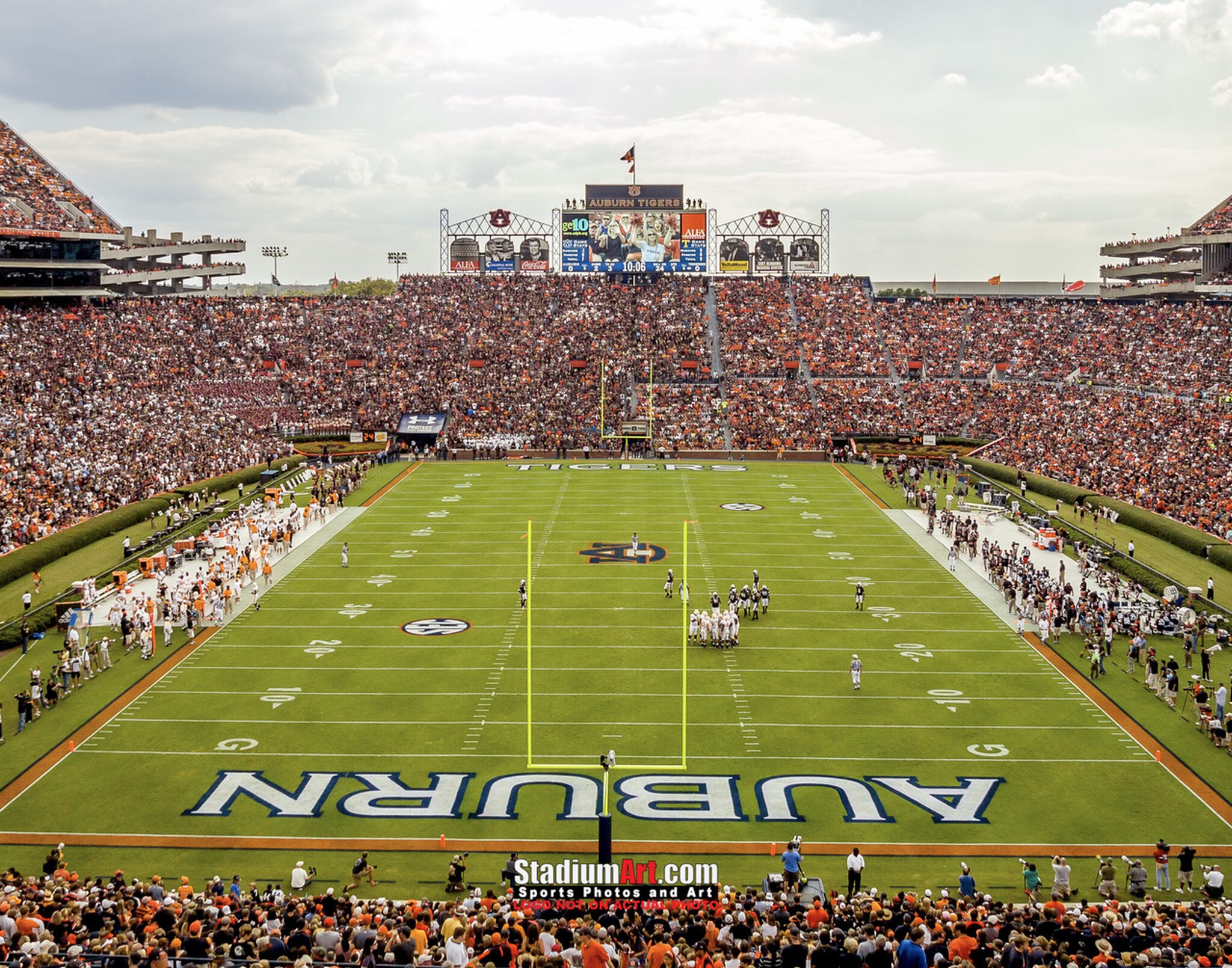 Jordan–hare Stadium - HD Wallpaper 