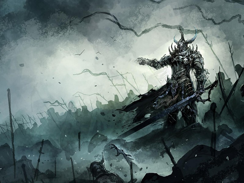 Lich King Wallpaper - Epic Fantasy - HD Wallpaper 