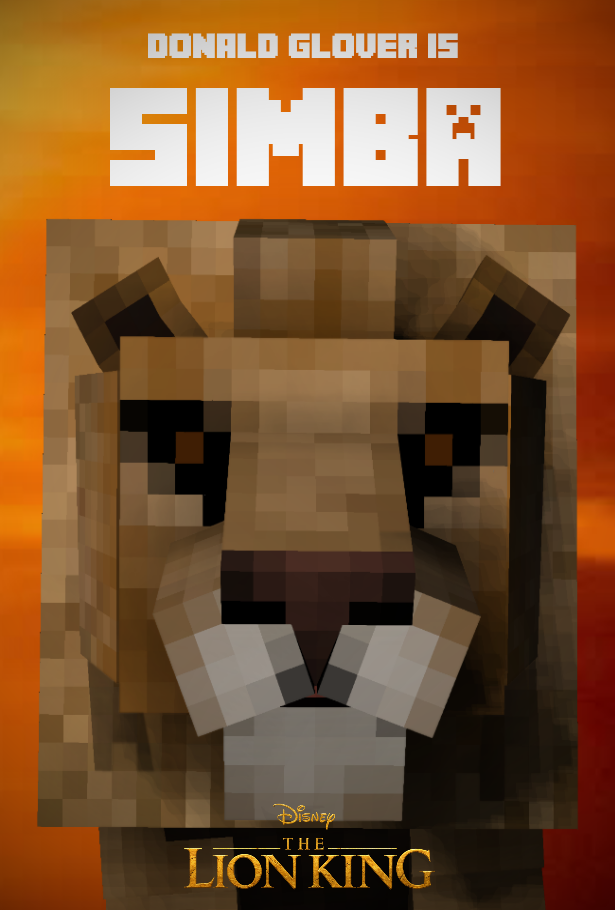 X9esrqj - Lion King 2019 Minecraft - HD Wallpaper 