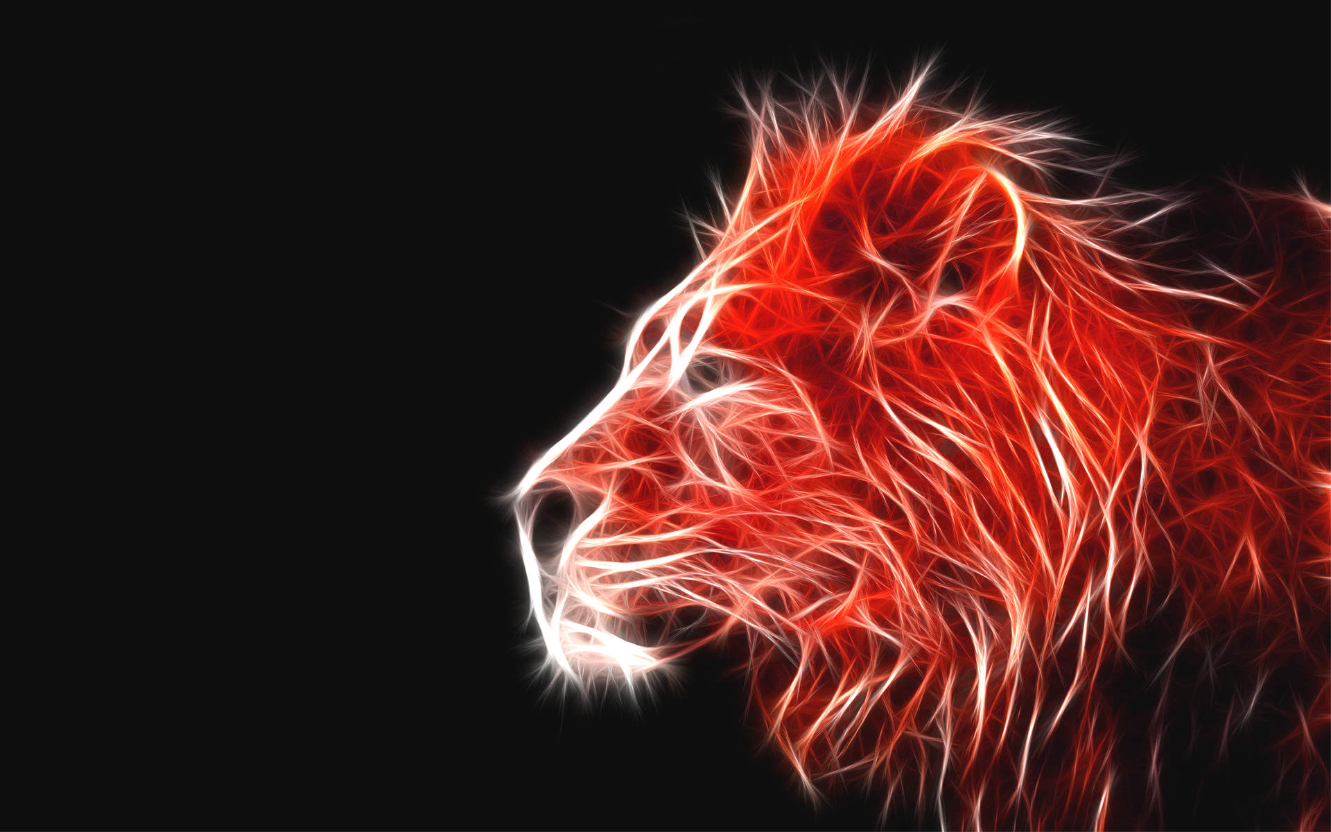 Lion Desktop Wallpaper - 3d Hd Lion - HD Wallpaper 