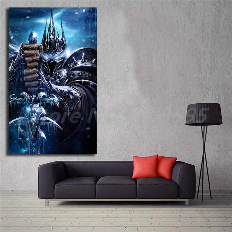 World Of Warcrafts Lich King Animated Wallpaper Canvas - Iphone Wallpaper World Of Warcraft - HD Wallpaper 