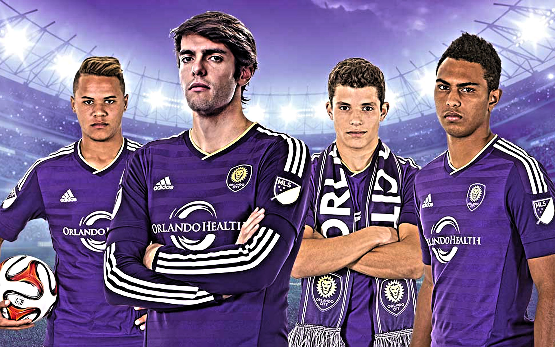 Adidas Orlando City 2015 Home Jersey Wallpaper - Orlando City Foot - HD Wallpaper 