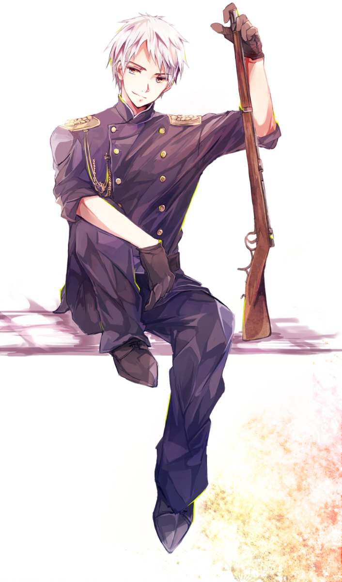 Anime Boy Prussia - HD Wallpaper 
