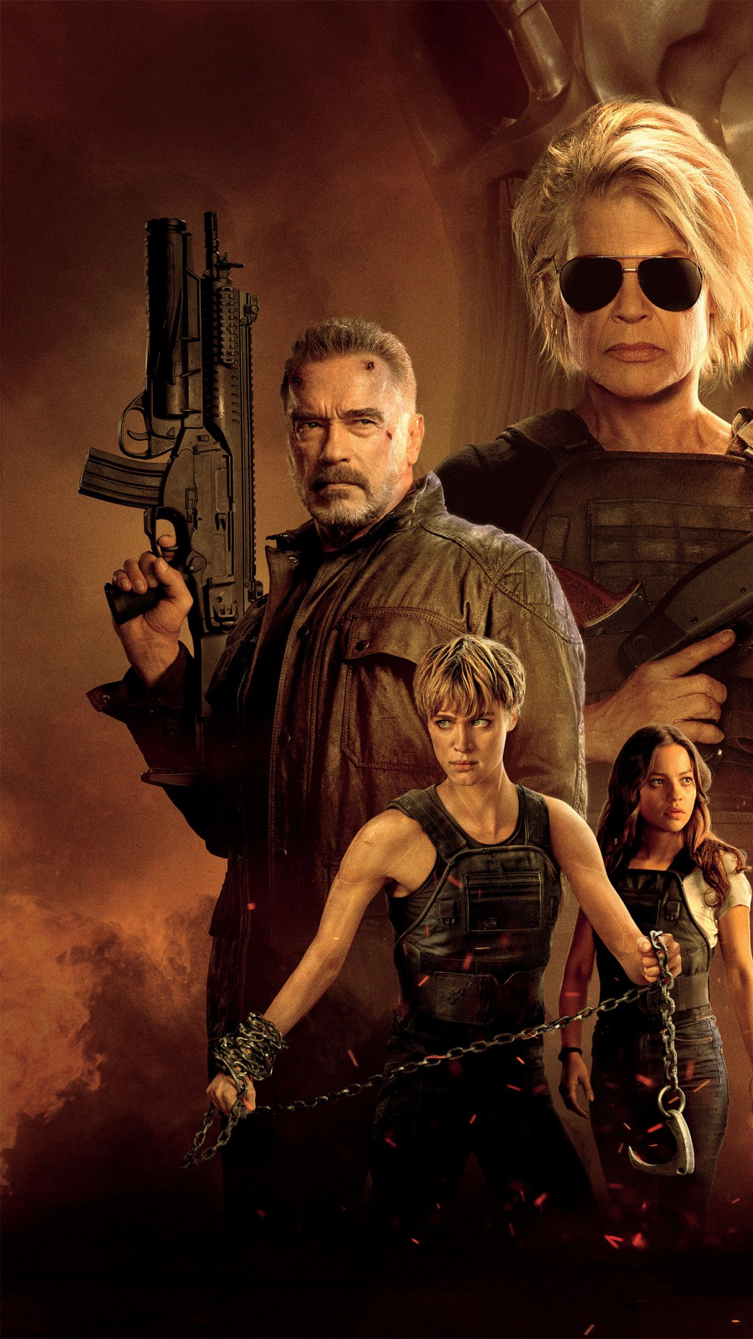 Dark Fate Wallpaper - Terminator Dark Fate 2019 - HD Wallpaper 