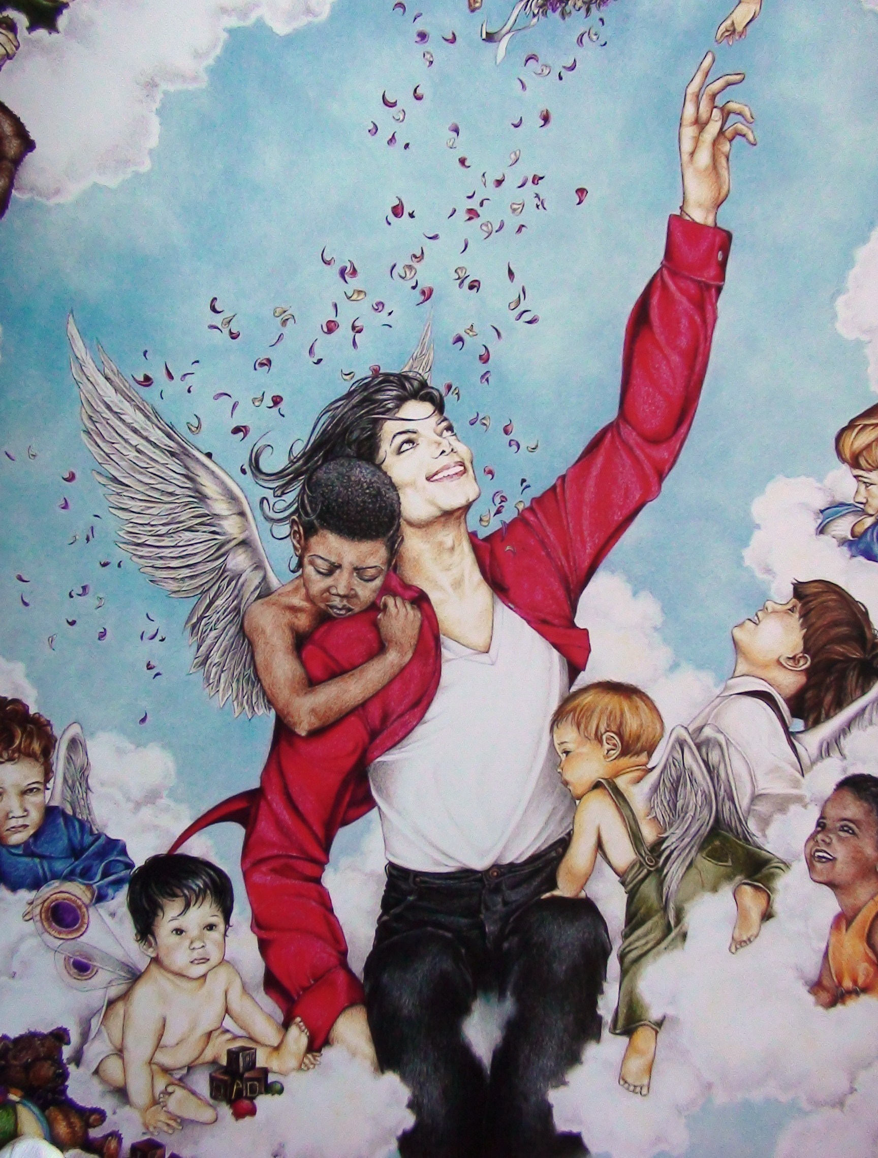 Michael Jackson Neverland Paintings - HD Wallpaper 