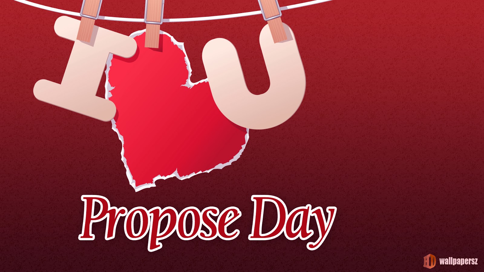 I Love You Propose Day Wallpaper - Propose Day Pic Download - HD Wallpaper 