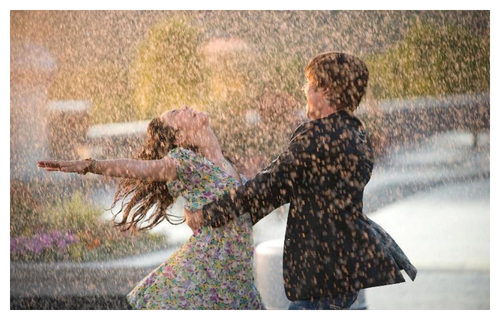 Love Couple For Rainy - HD Wallpaper 
