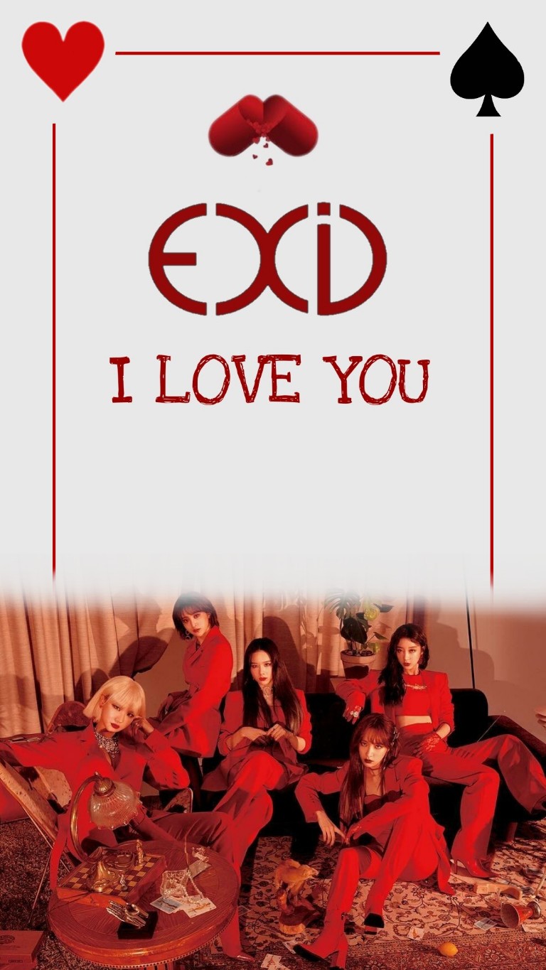 I Love You Wallpaper - Exid I Love You Album Poster - HD Wallpaper 