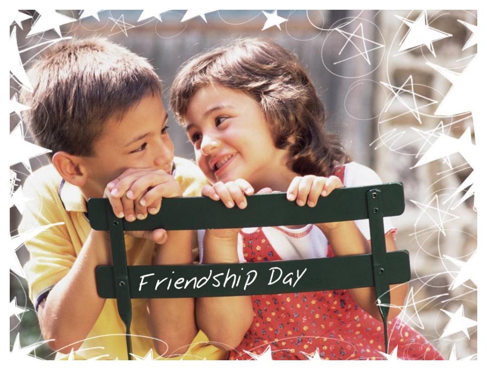 Happy Friendship Day Images Boy And Girl - HD Wallpaper 