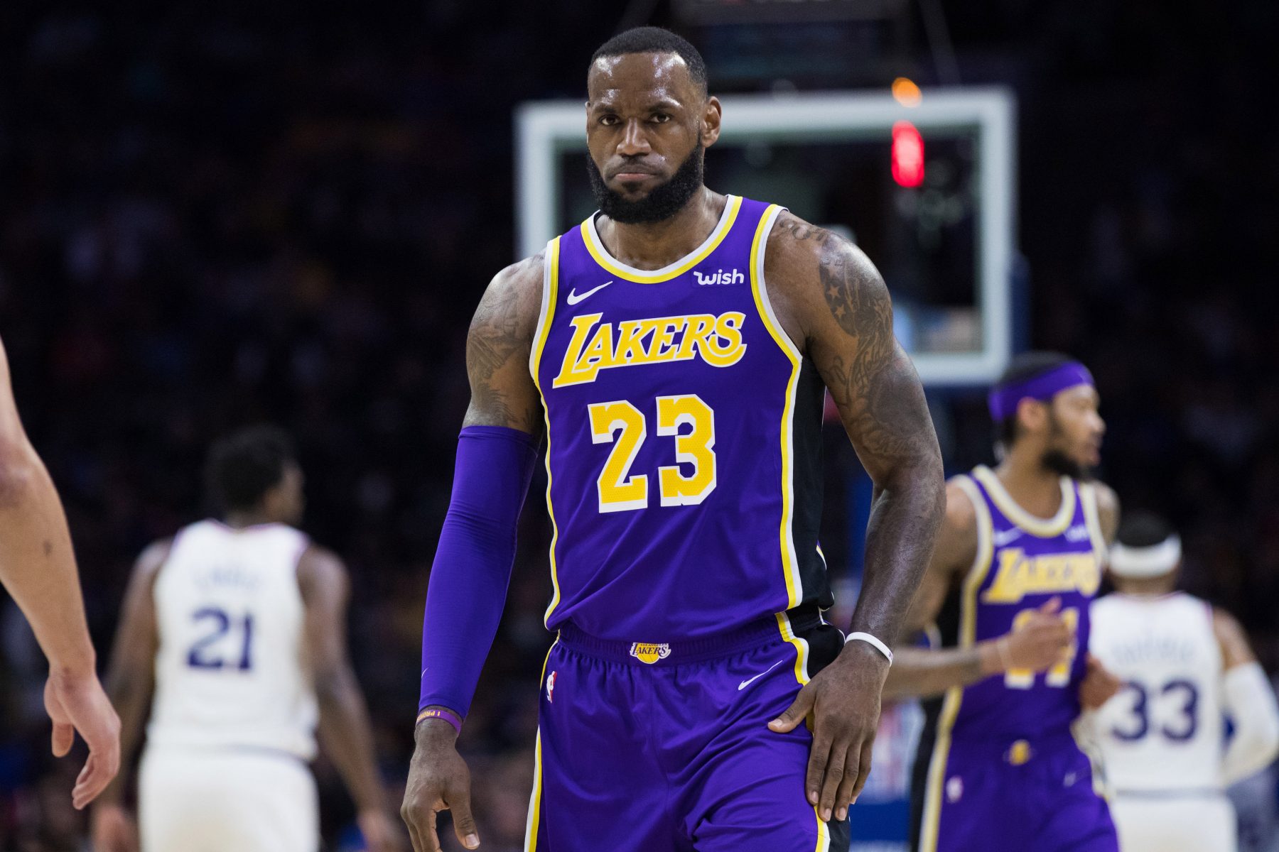 Lebron James Lakers - Los Angeles Lakers - HD Wallpaper 
