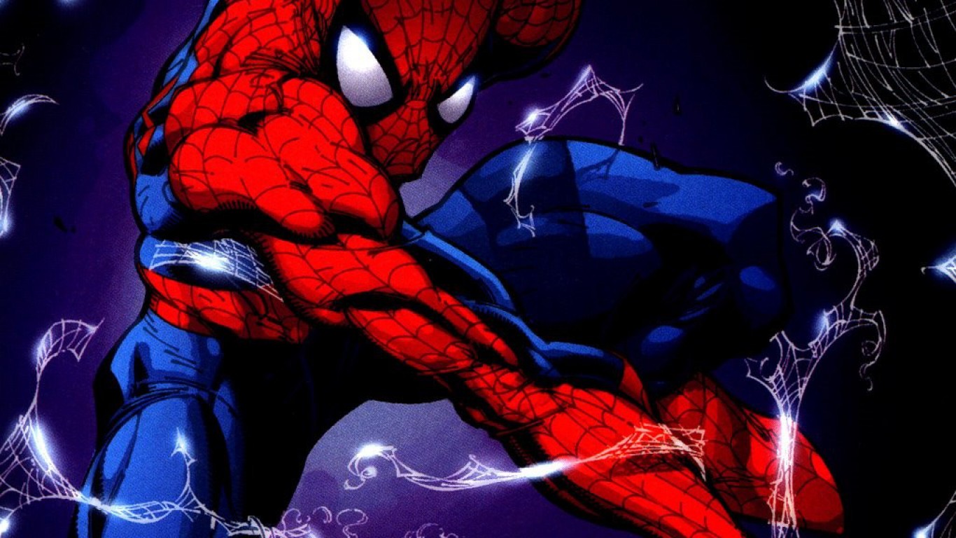 Peter Parker Spider Man Comic Strip - 1366x768 Wallpaper 