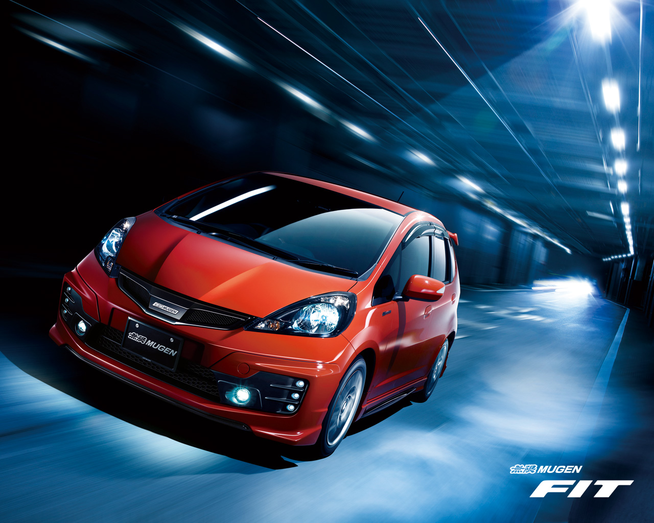 Honda Fit Mugen 2009 - HD Wallpaper 