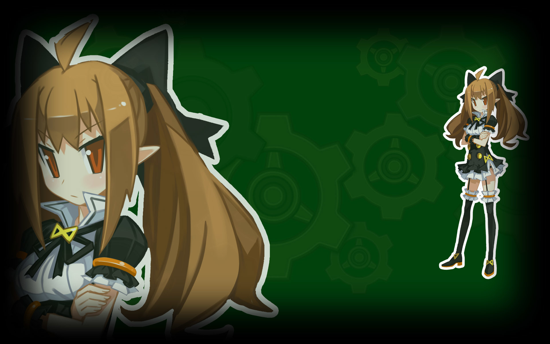 Mugen Souls Wallpaper 010 Chou Chou - Cartoon - HD Wallpaper 