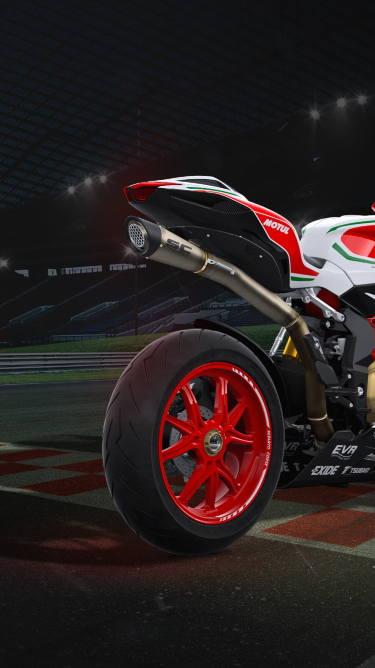 Rear View, Mv Agusta F4, Wallpaper - HD Wallpaper 