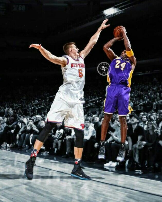 Kristaps Porzingis And Kobe Bryant - HD Wallpaper 