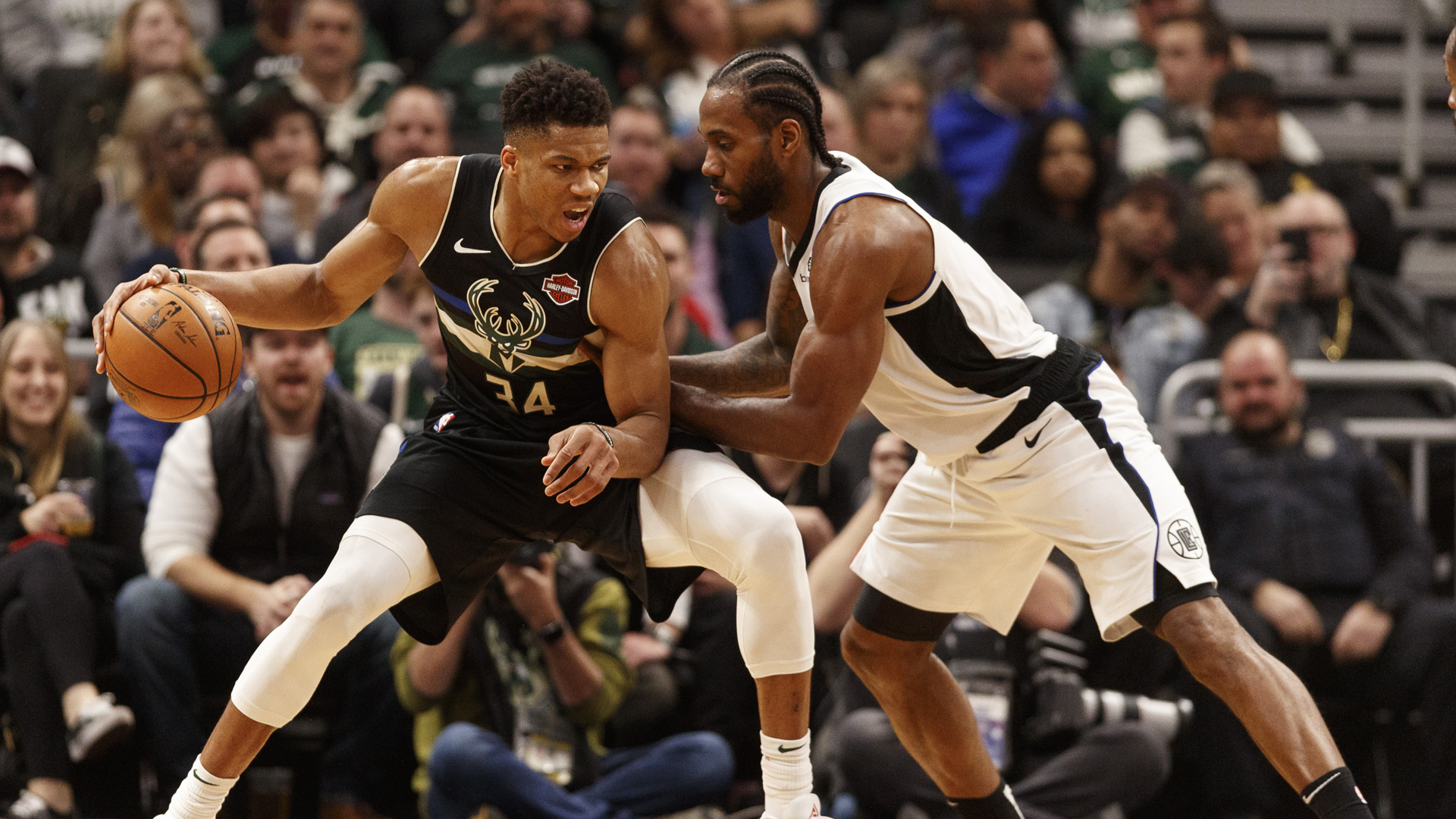 Giannis Antetokounmpo Kawhi Leonard Clippers - HD Wallpaper 