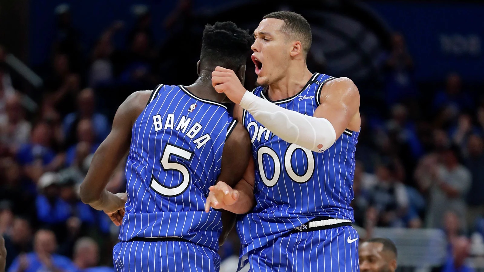 Aaron Gordon And Mo Bamba For Demar Derozan - Aaron Gordon And Mo Bamba - HD Wallpaper 