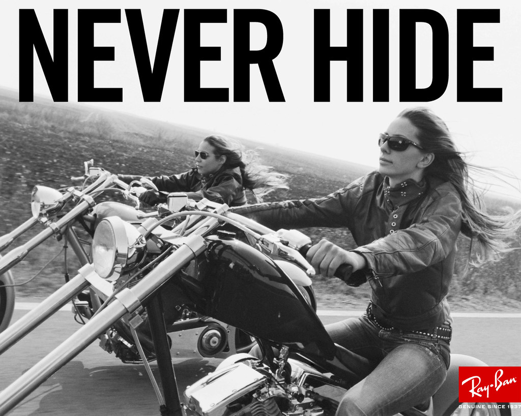 Ray Ban Never Hide 2008 - HD Wallpaper 