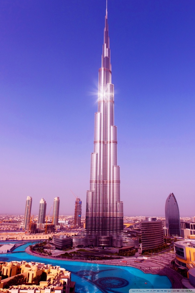 Dubai World Tower Image Hd - 640x960 Wallpaper 