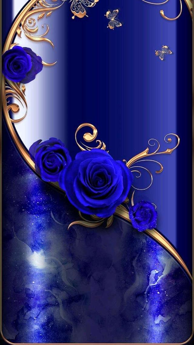 Love Wallpaper Blue Rose - HD Wallpaper 