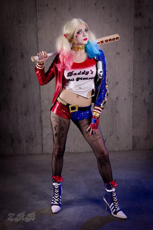 Cosplay Harley Quinn Suicid Squad - HD Wallpaper 
