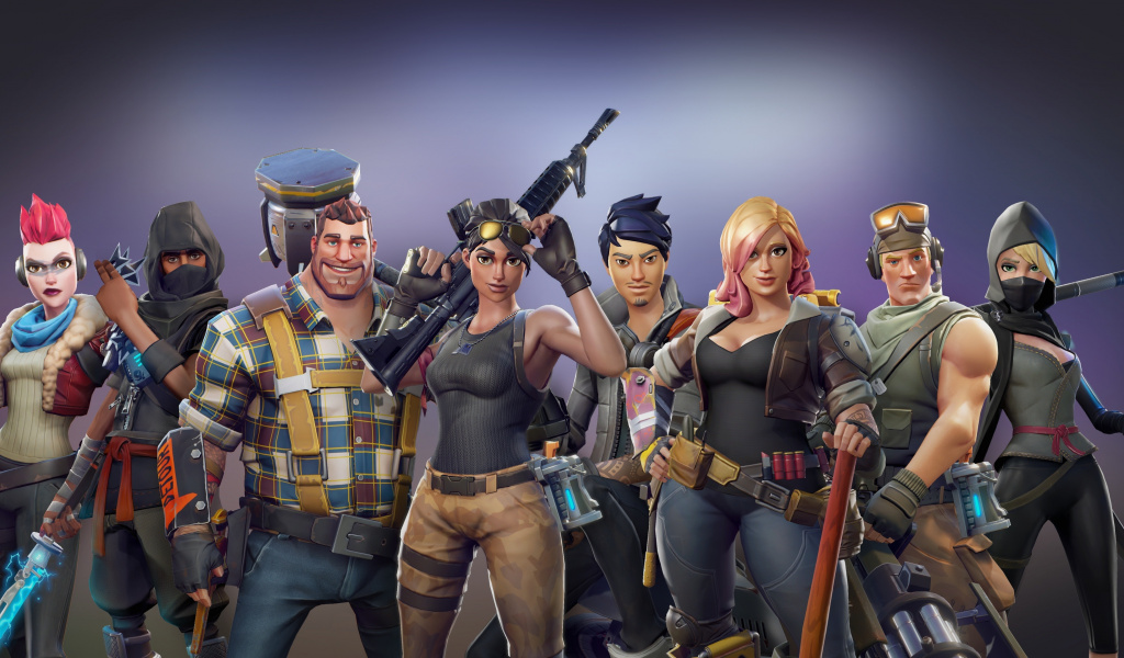 All Characters, Video Game, Fortnite, Wallpaper - Fortnite Hd - HD Wallpaper 