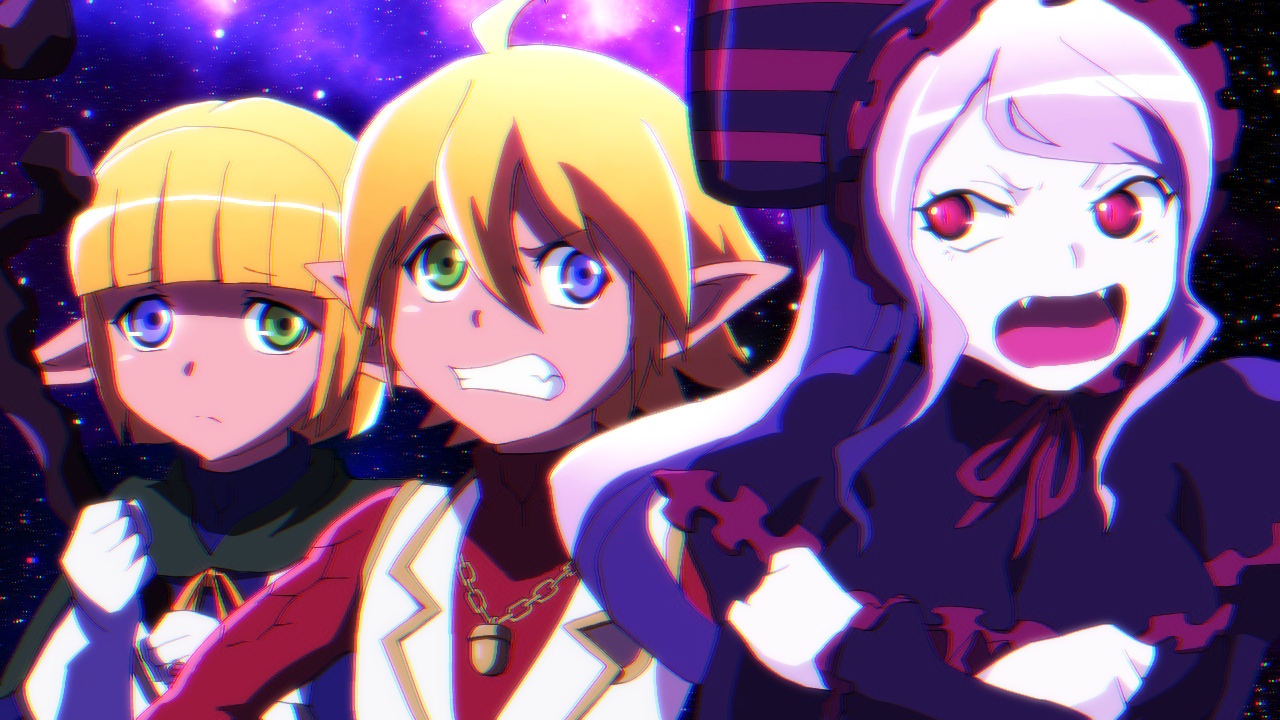 Overlord Aura Mare And Shalltear 1280x7 Wallpaper Teahub Io