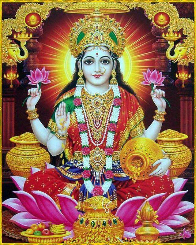 Goddess Of Money Hindu - HD Wallpaper 