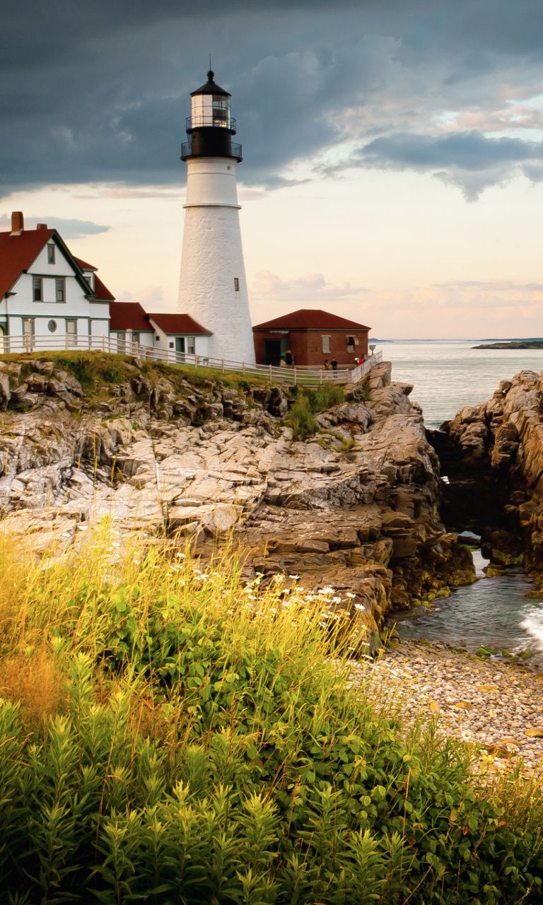 Portland Head Light - HD Wallpaper 