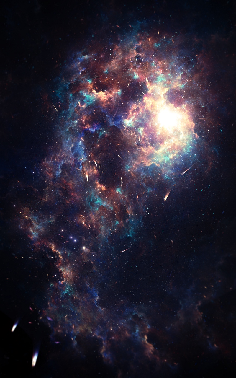 Wallpaper Nebula, Galaxy, Asteroids, Stars, Space, - Nebula Wallpaper Iphone - HD Wallpaper 