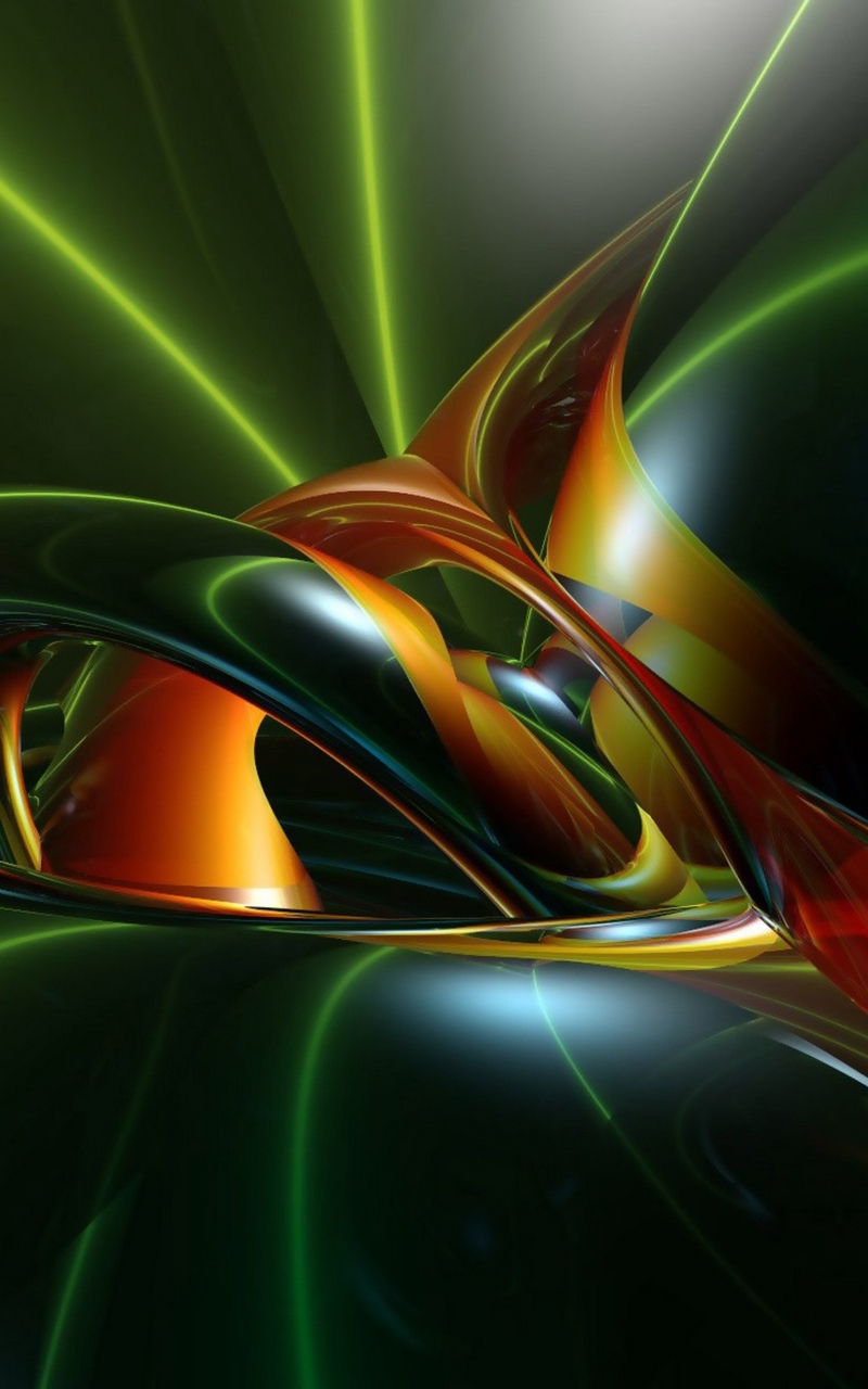 Wallpaper Abstraction, Background, 3d - Фон 3d - HD Wallpaper 