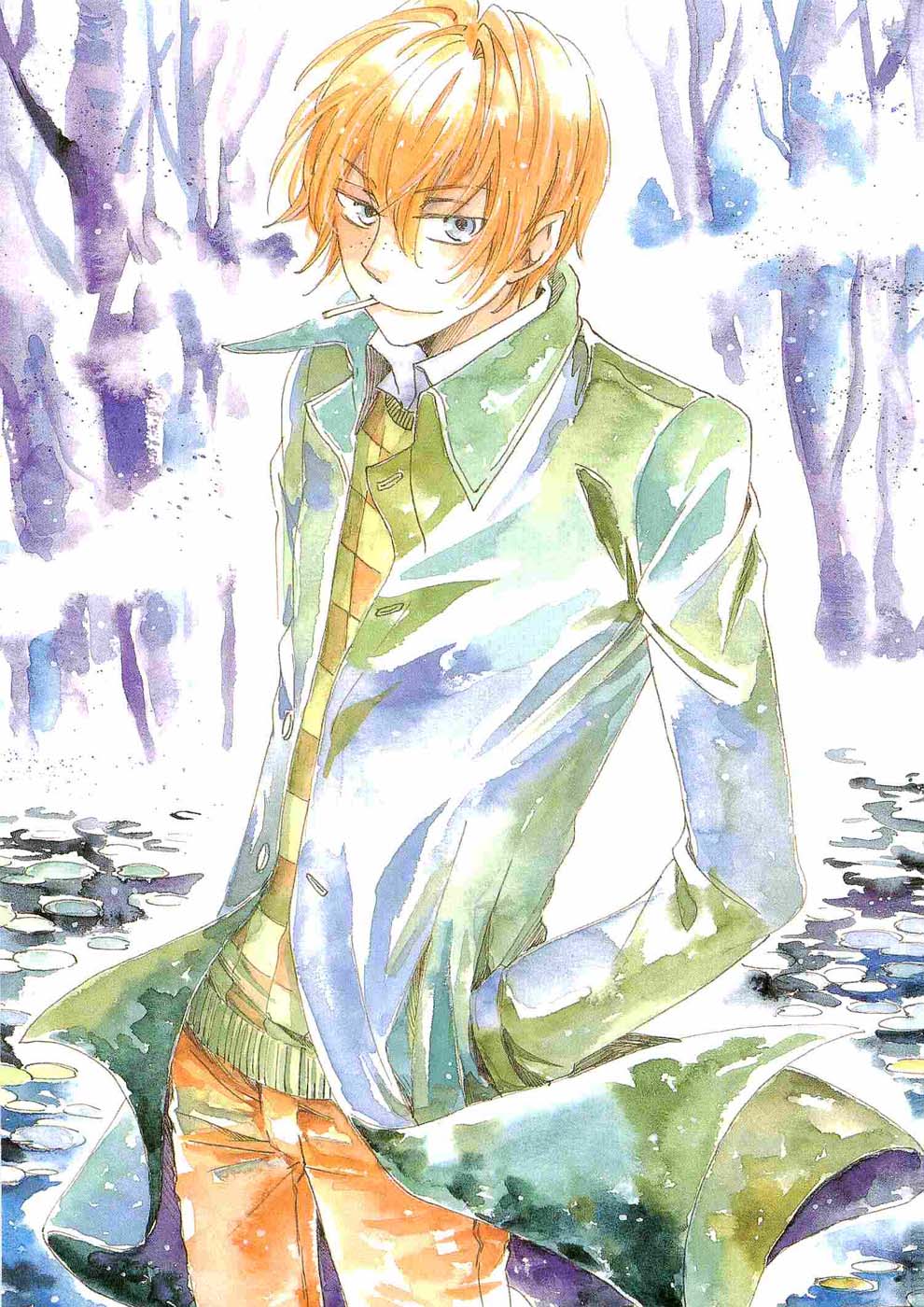 Fan Art Ron Weasley Anime - HD Wallpaper 