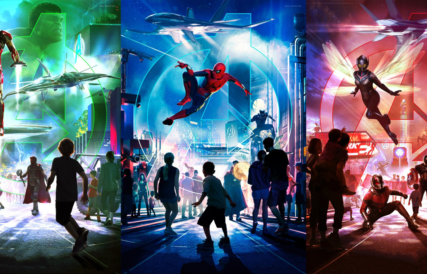 Avengers Land Disney World - HD Wallpaper 