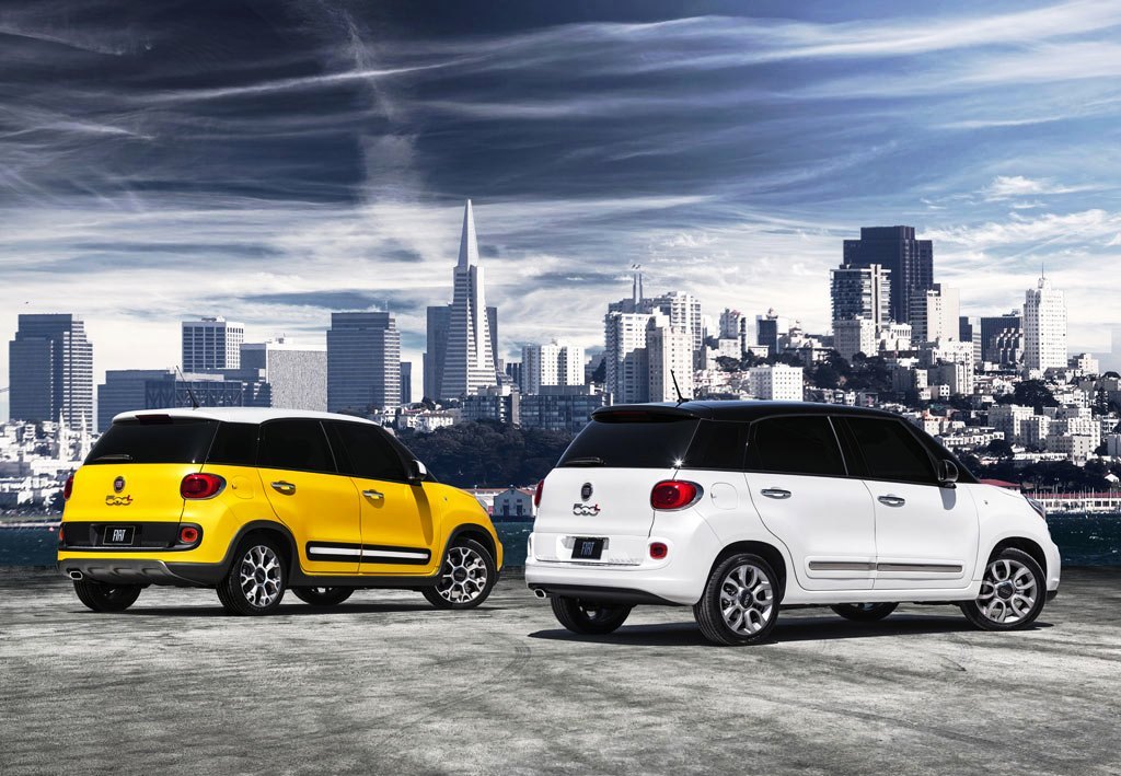 Fiat 500x Vs Fiat 500l - HD Wallpaper 