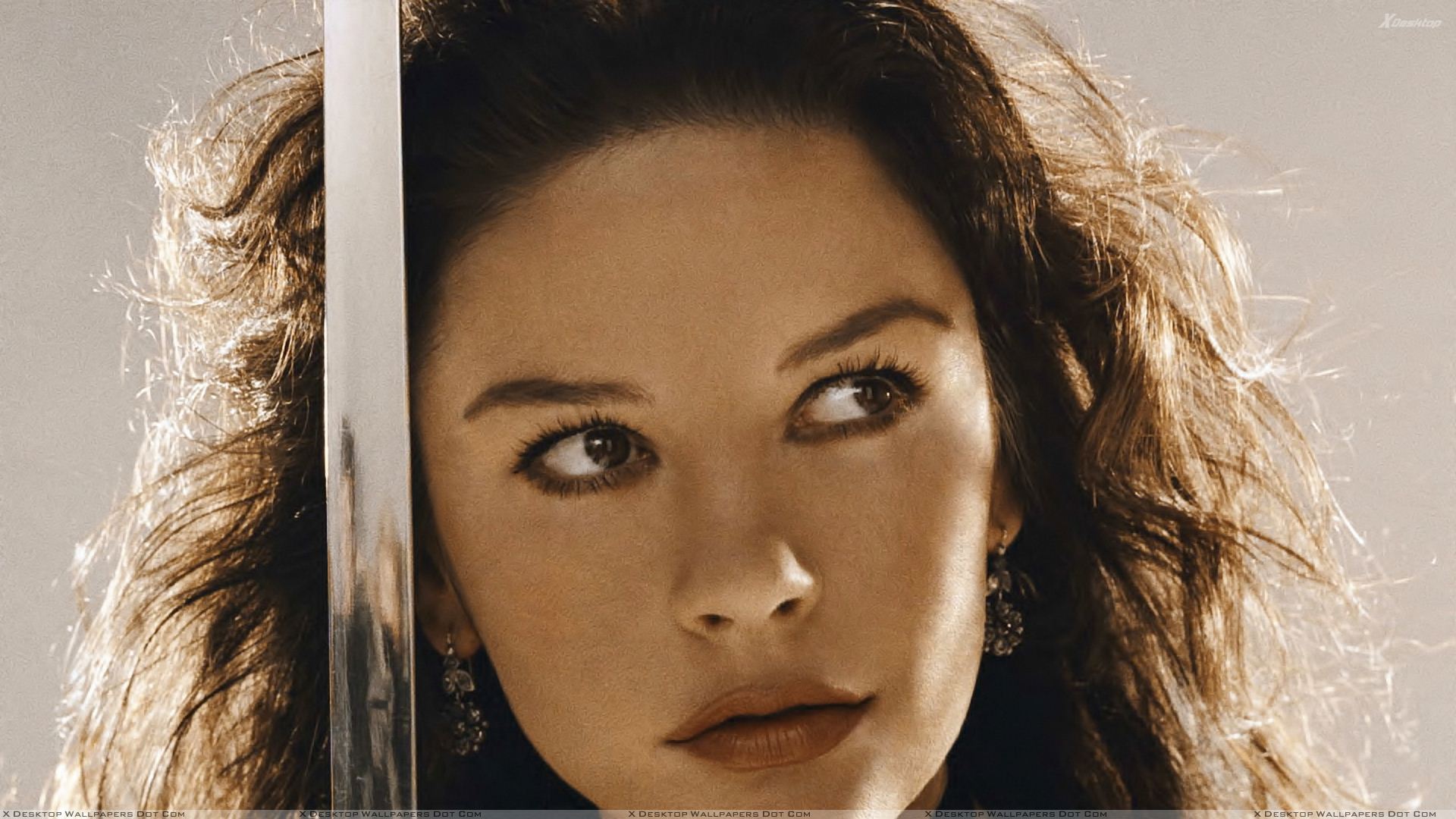 Catherine Zeta Jones Sword - HD Wallpaper 
