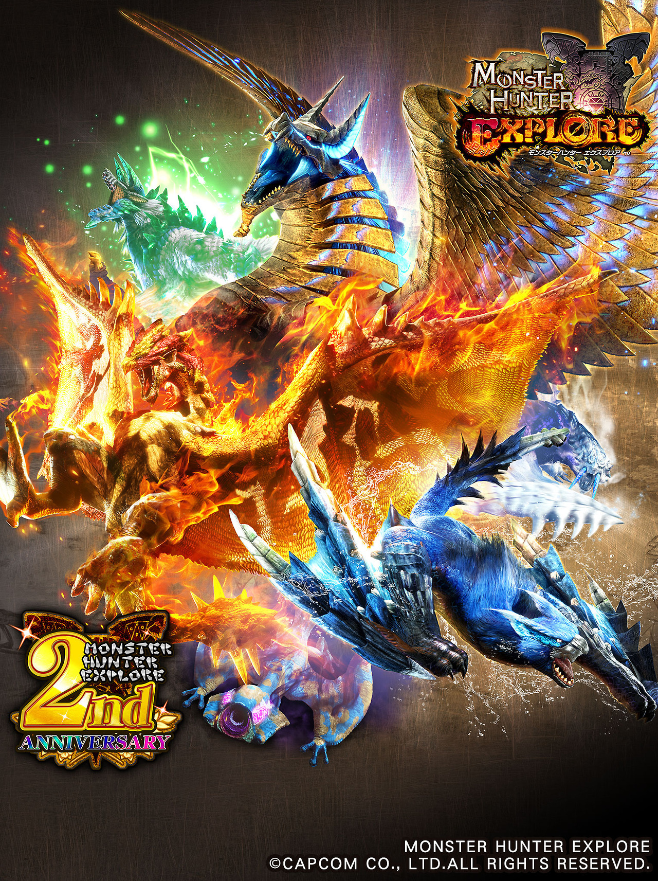 Monster Hunter 15th Anniversary - HD Wallpaper 