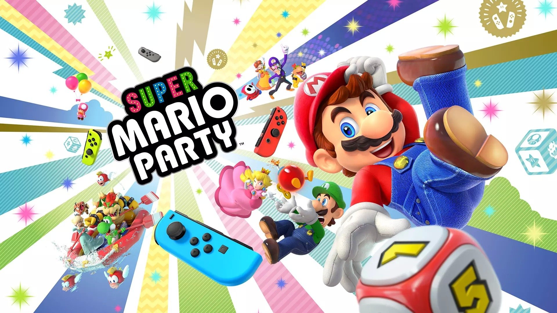 Super Mario Party Switch - HD Wallpaper 