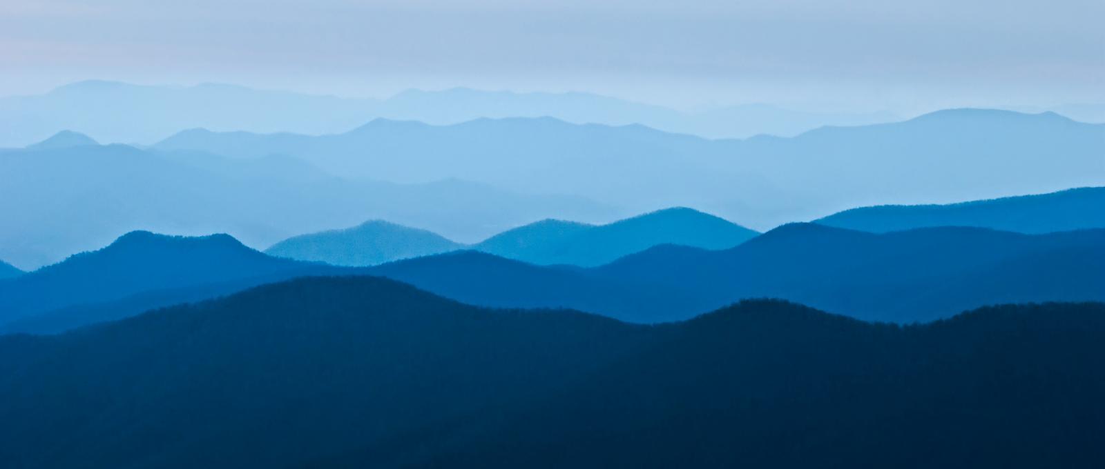 Blue Ridge Mountains Clipart - Summit - HD Wallpaper 