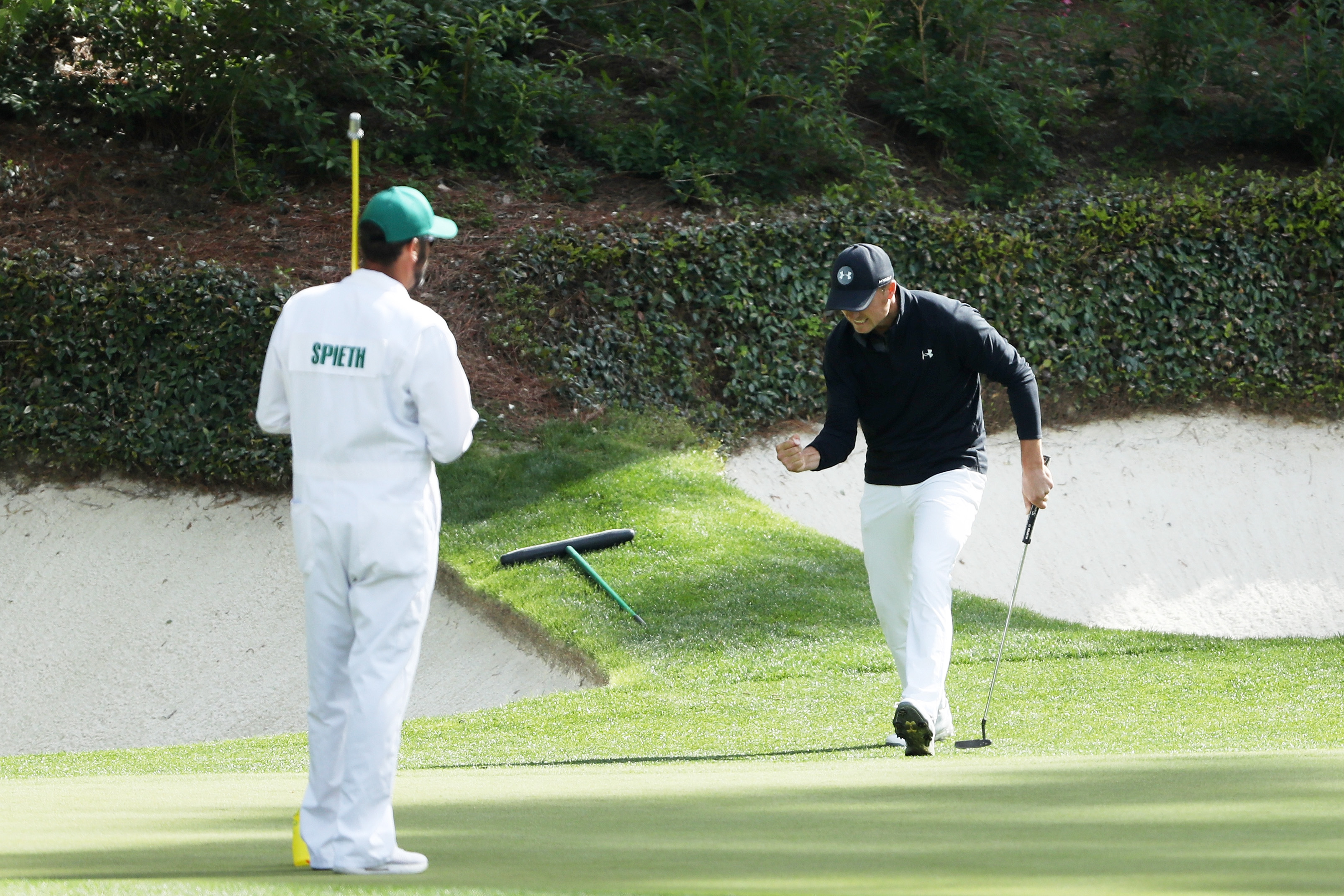 Jordan Spieth 2018 Masters - HD Wallpaper 