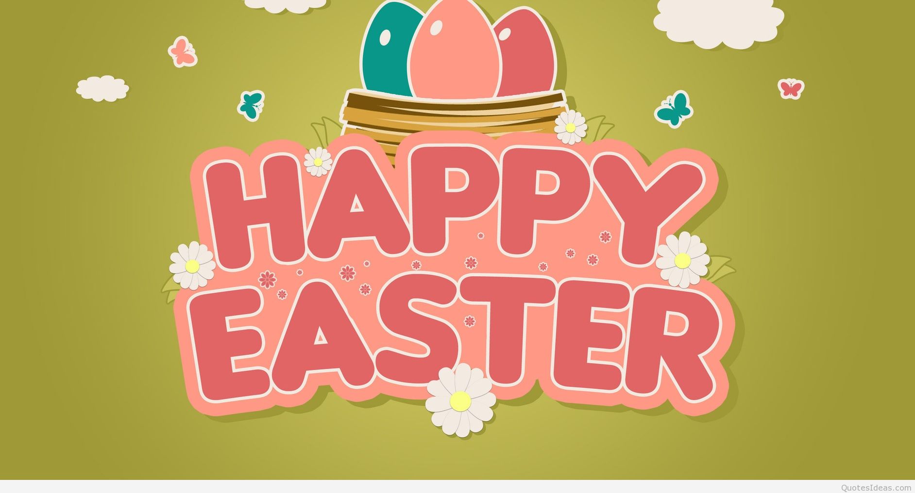 Happy Easter Wallpapers And Quotes 2015 2016 - Illustration - HD Wallpaper 