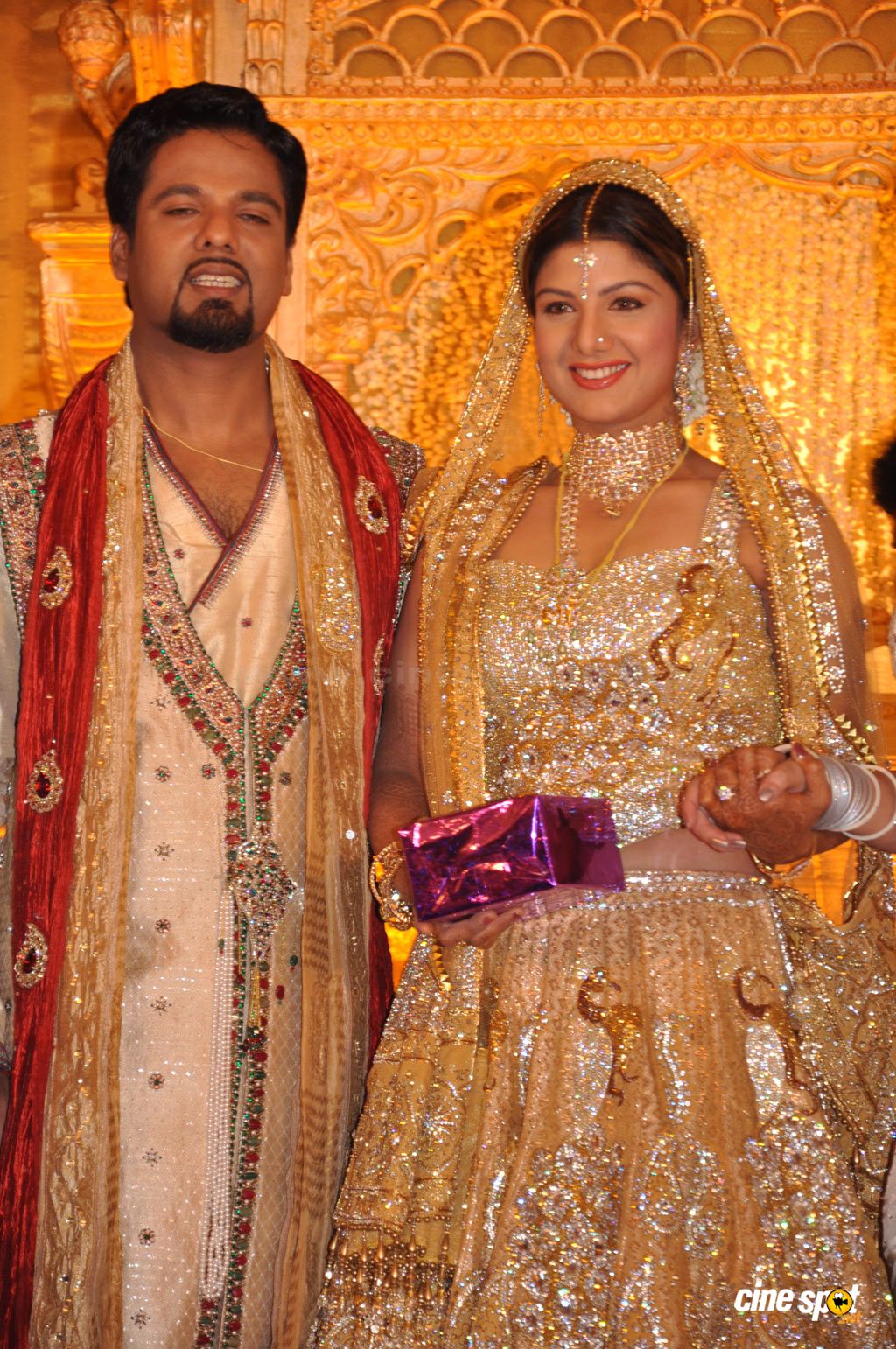 Rambha Reception Photos Wedding Marriage Reception - Ramba Marriage Album - HD Wallpaper 