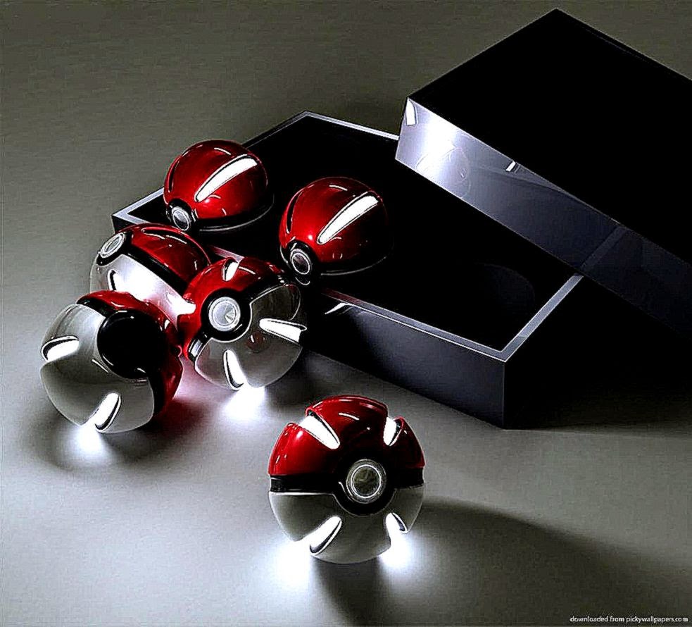 Download Box Of 3d Glowing Pokeballs Wallpaper For - Master Ball In Real Life - HD Wallpaper 