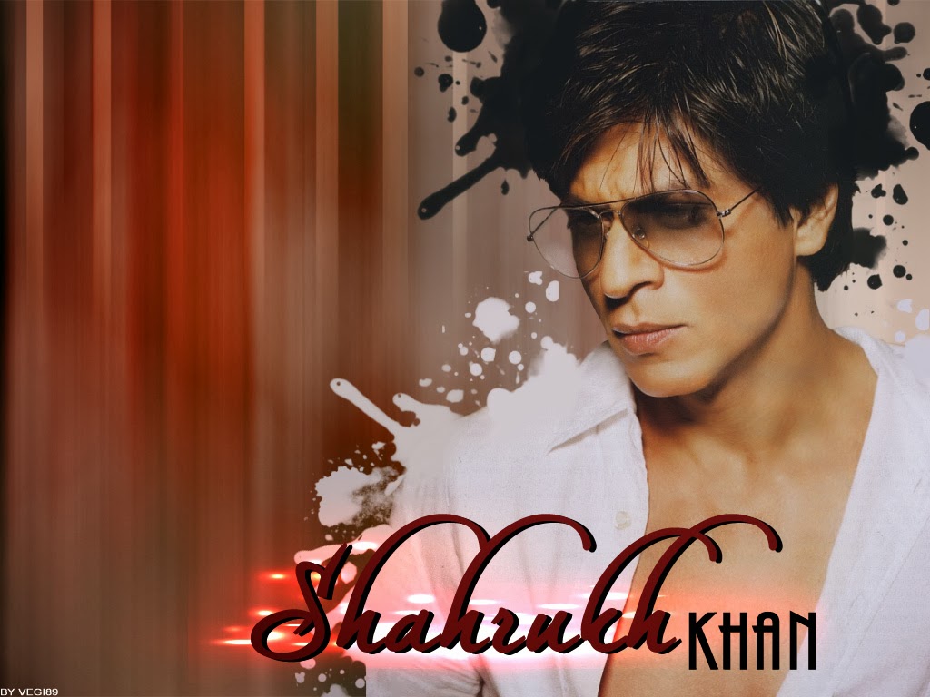 Shahrukh Khan With Name - 1024x768 Wallpaper 