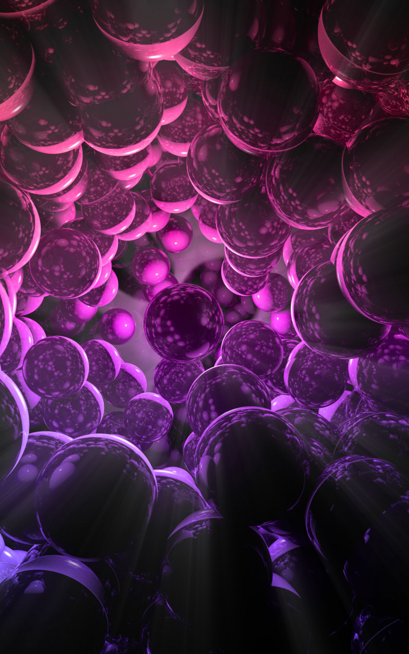 4k 3d Balls - HD Wallpaper 
