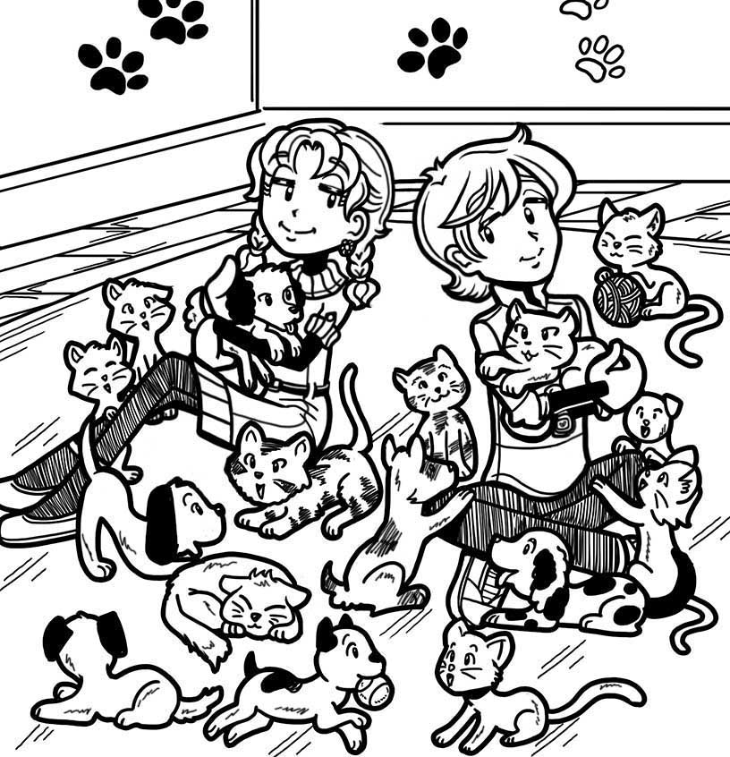 Fan Story About A Day At The Animal Shelter Dork Diaries - Fuzzy Friends Dork Diaries - HD Wallpaper 