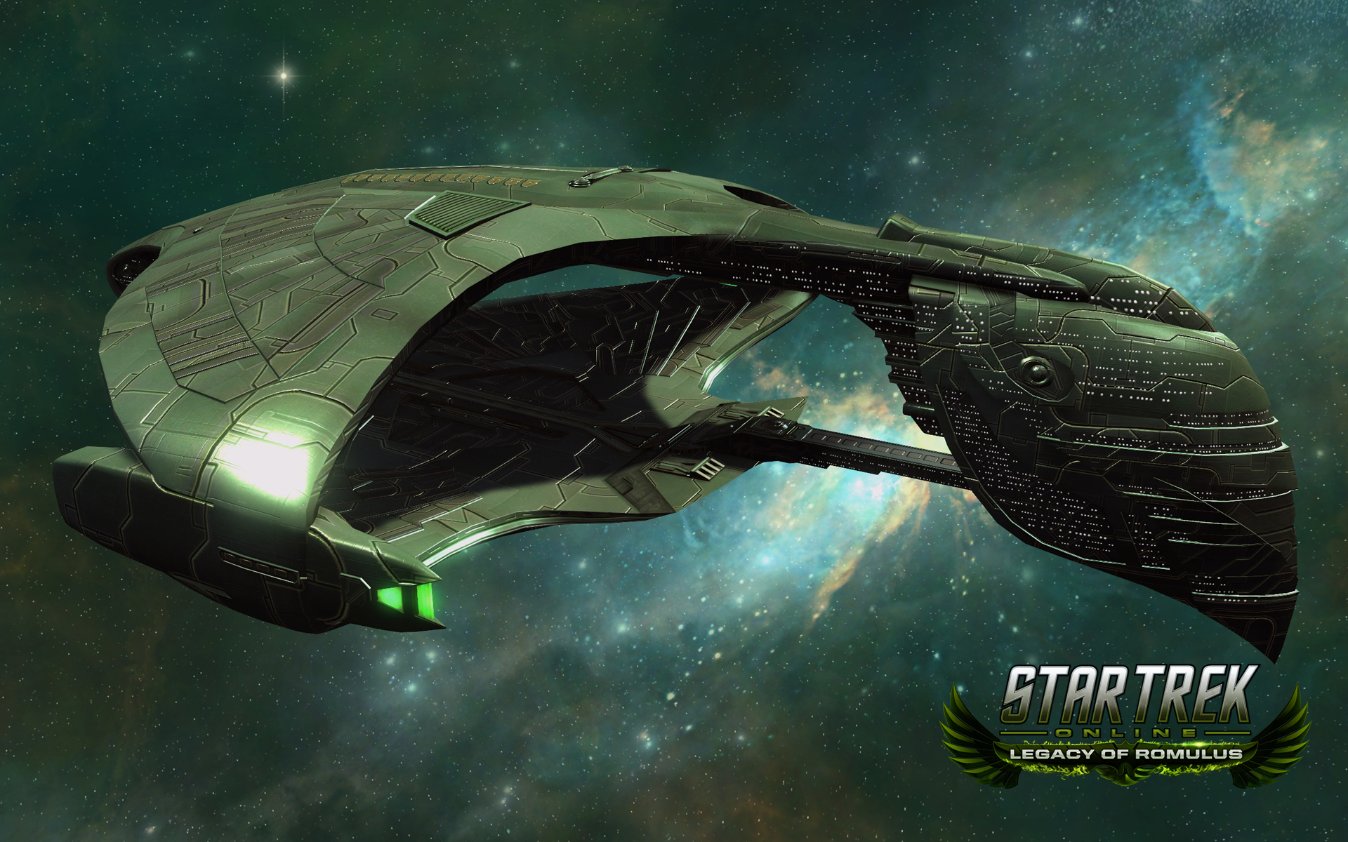Romulan Star Trek Starship - HD Wallpaper 