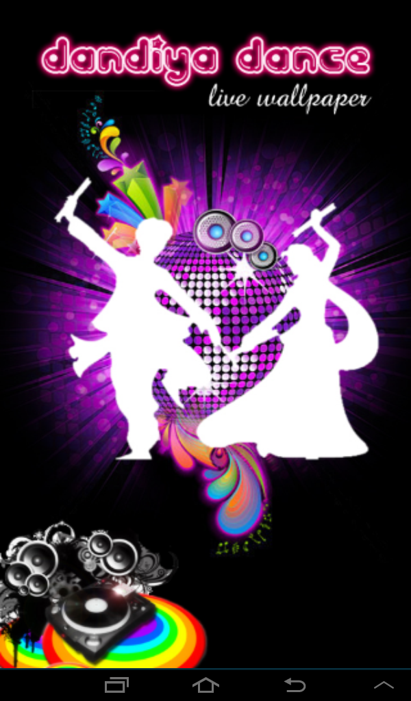 Navratri Animated Dance - HD Wallpaper 