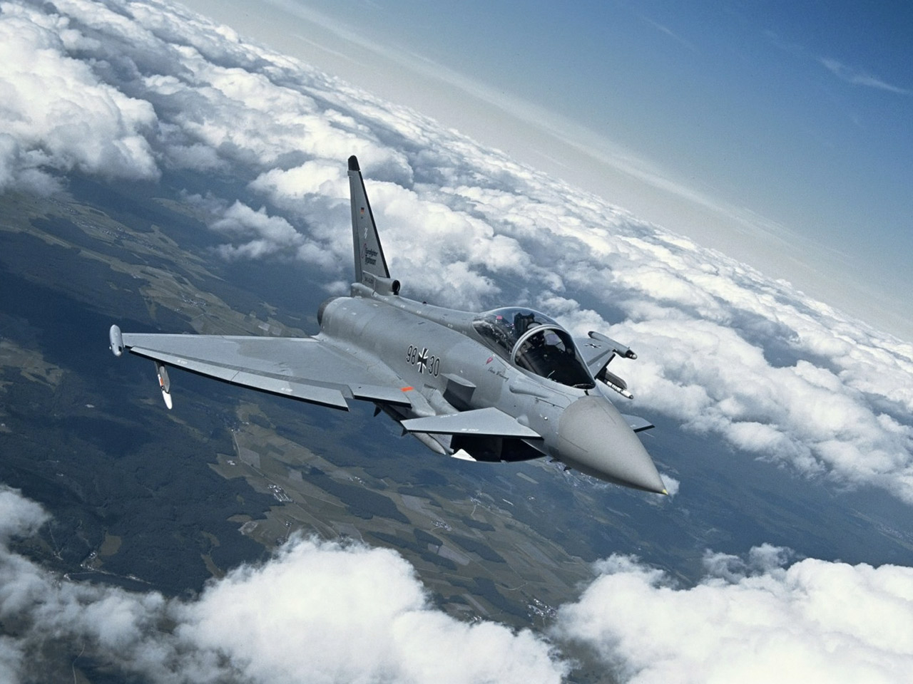 Aircraft Free Eurofighter Typhoon 250114 Wallpaper - Jet Wallpaper Euro Fighter - HD Wallpaper 