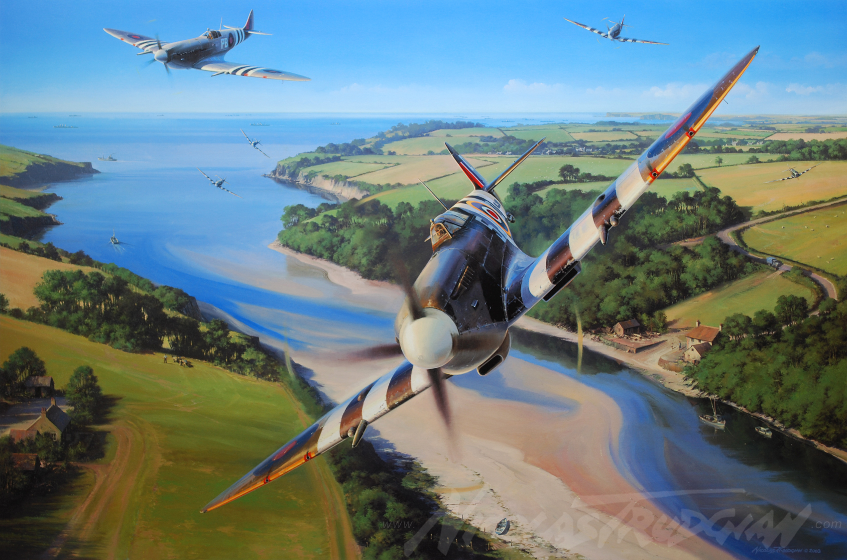 Supermarine Spitfire - HD Wallpaper 